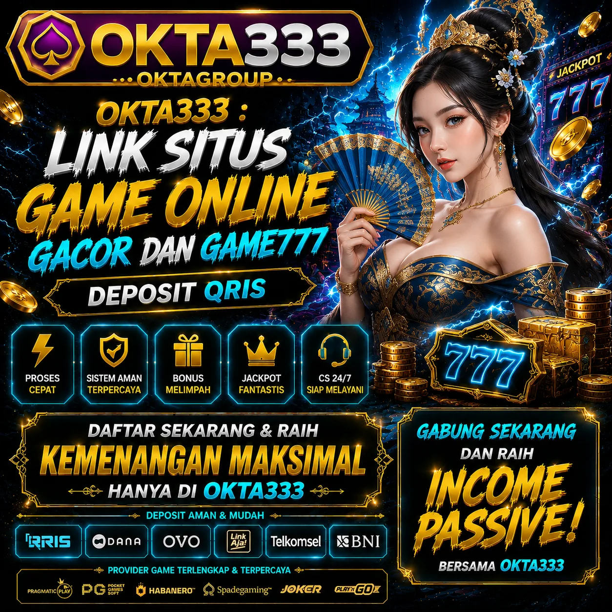 Galeri foto OKTA333 🌙 Ada Nuansa Lain di Balik Dunia Game Online yang Satu Ini di Jakarta